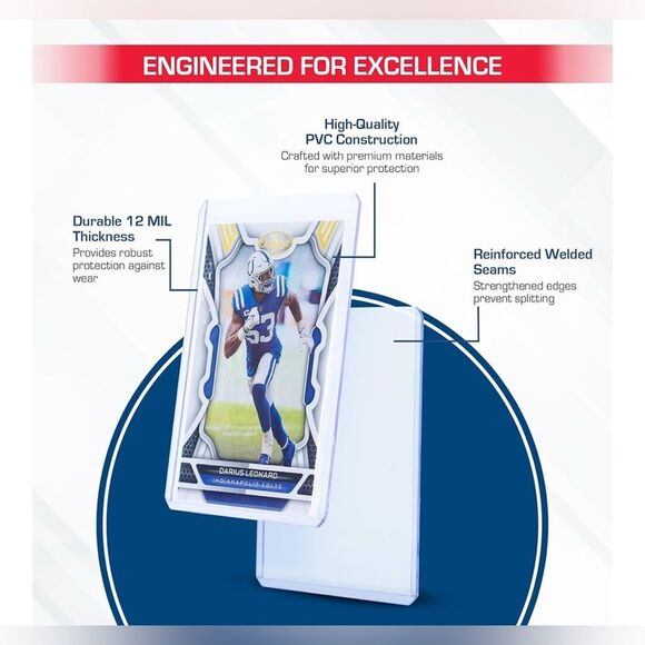 BCW 3x4 Topload Card Holder 24ct and 2 Packs of TOPPS Baseball Cards - Picture 6 of 7